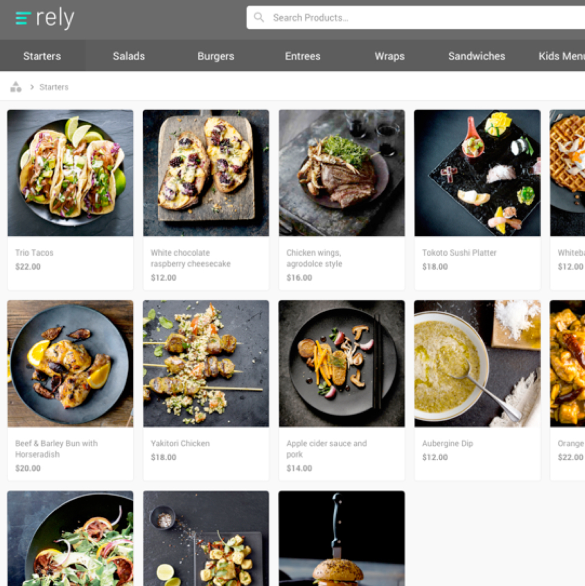 Online Ordering rely POS
